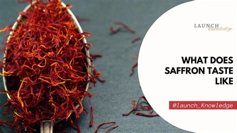 what does saffron smell like.